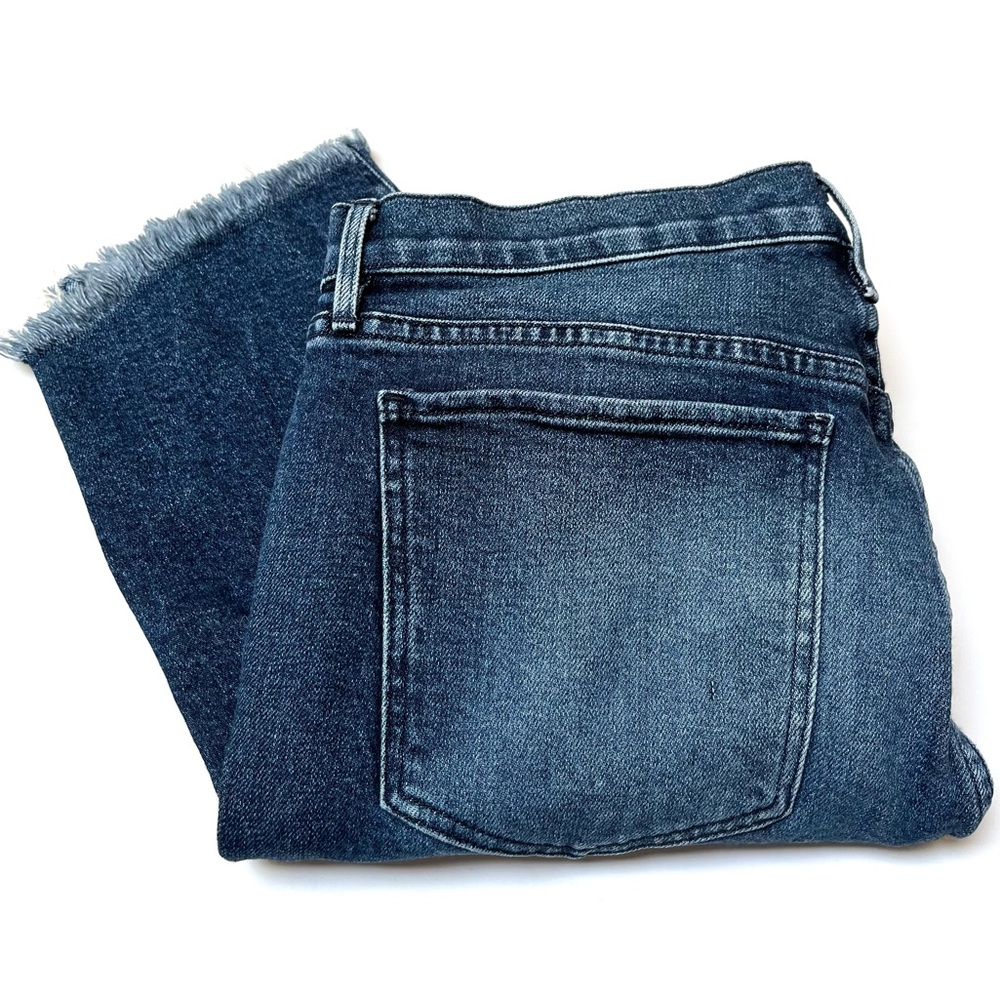 3x1 NYC Frayed Hem Crop Jeans 28